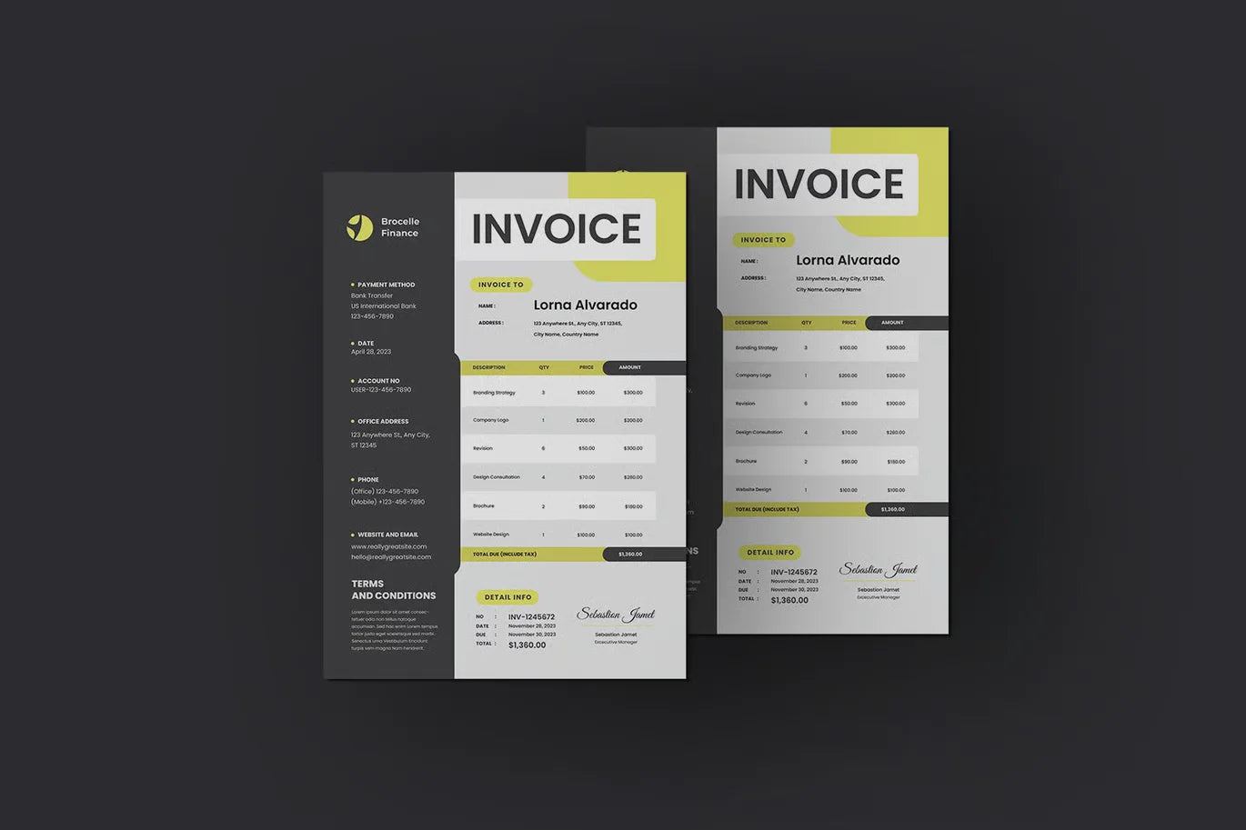 Invoice Design temp-02