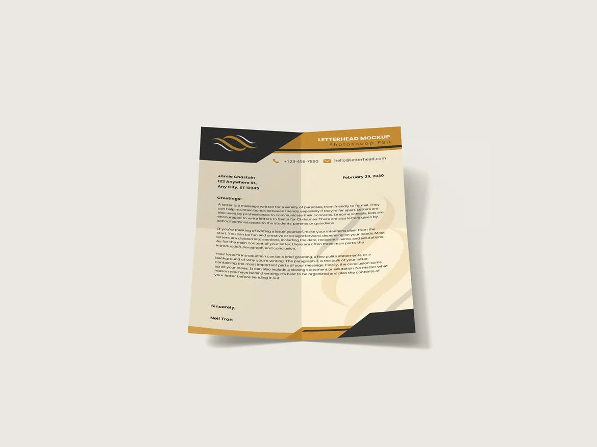 Letterhead Design temp-11
