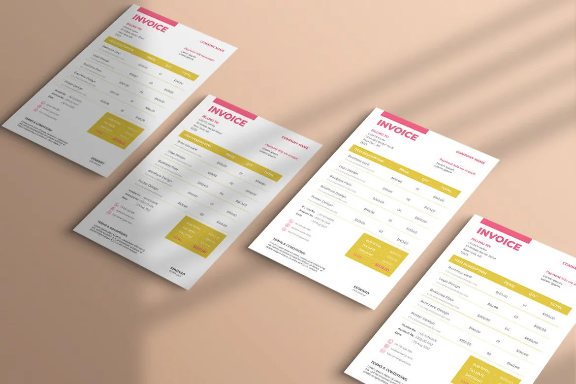 Invoice Design temp-12
