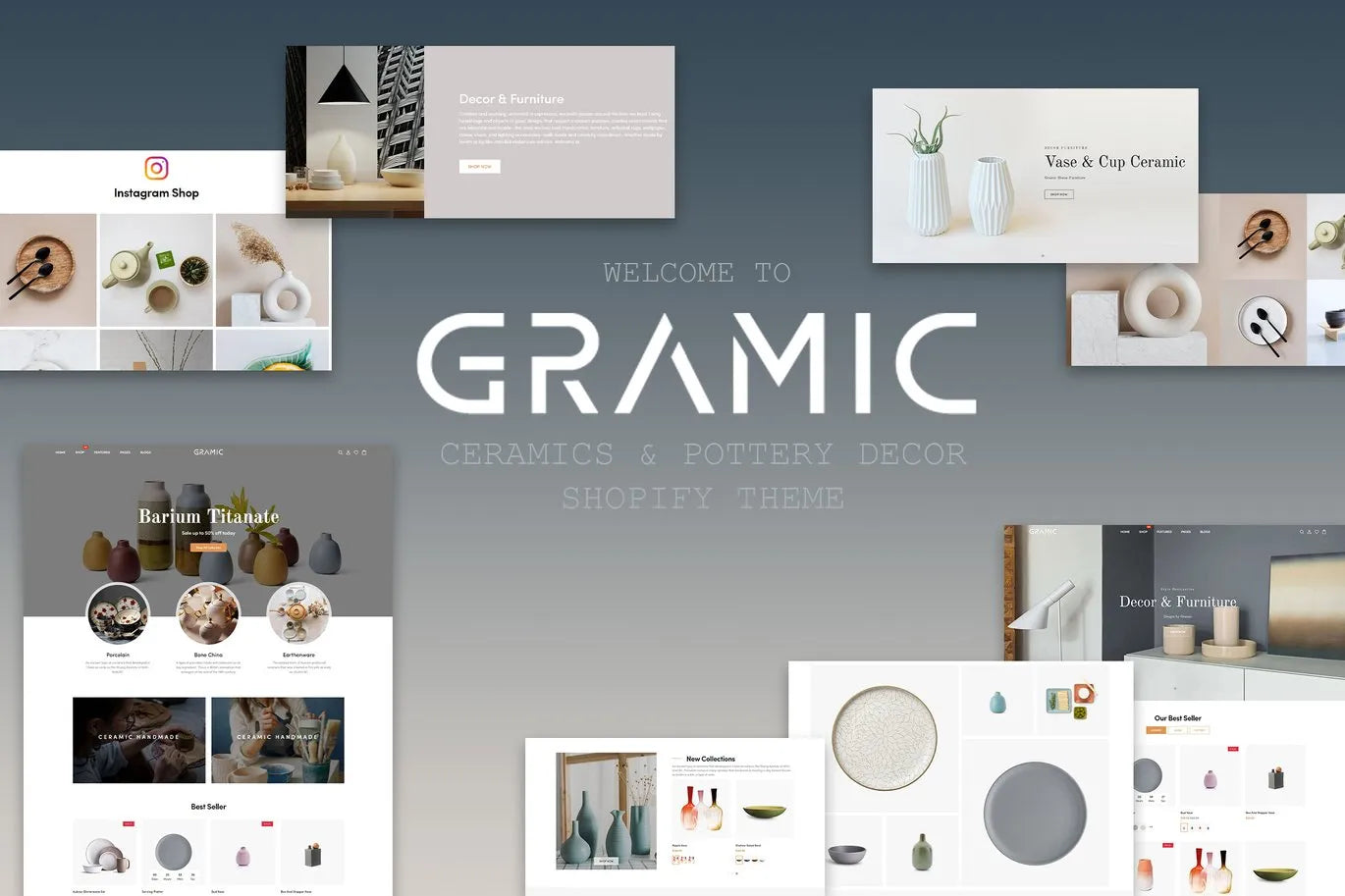 Ceratic - Ceramics & Pottery Decor