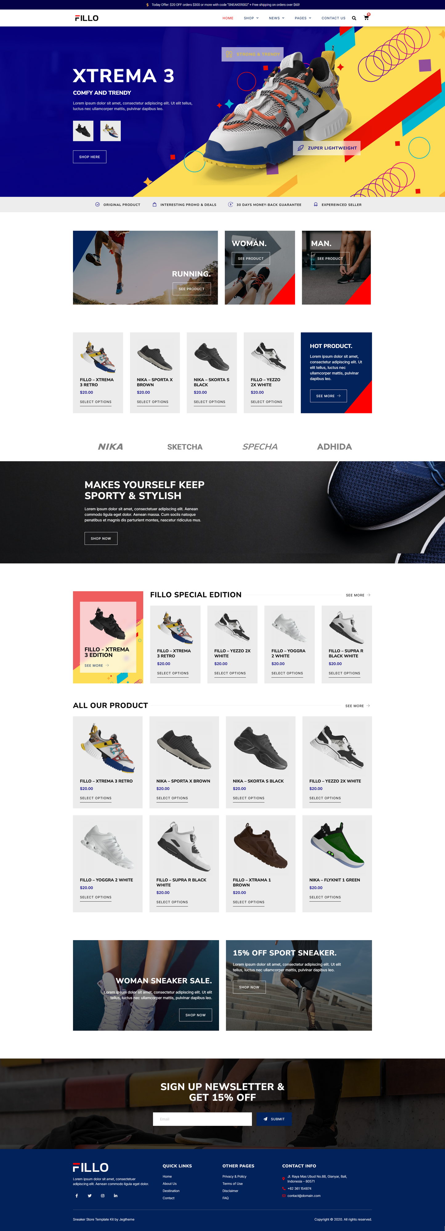 Fillo – Shoes & Sneakers Store