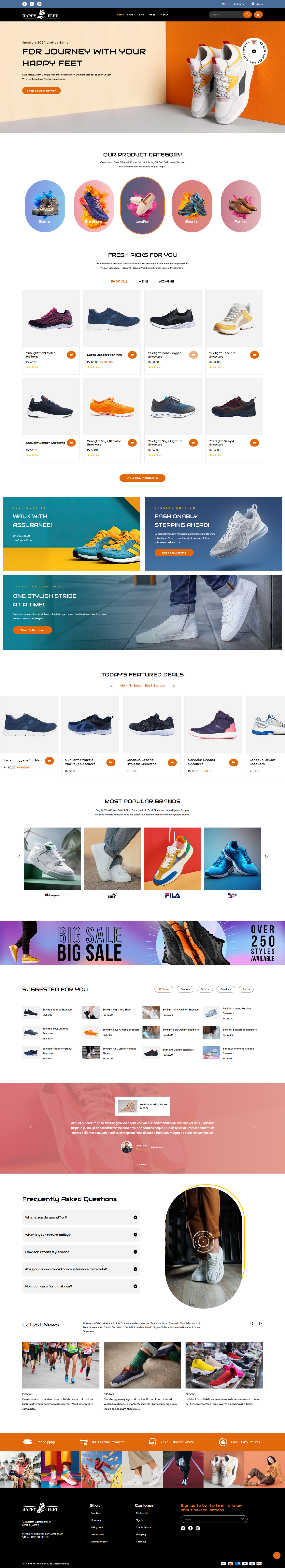 HappyFeet - Footwear Shoes
