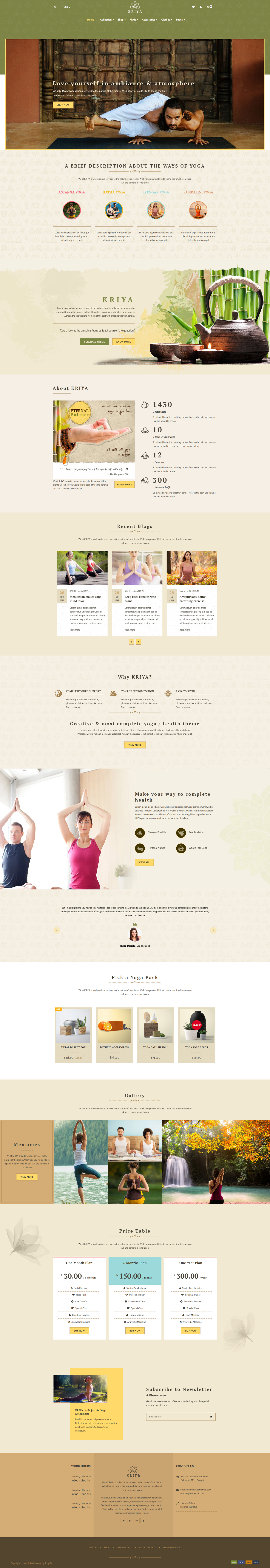 Kriya - Yoga Store
