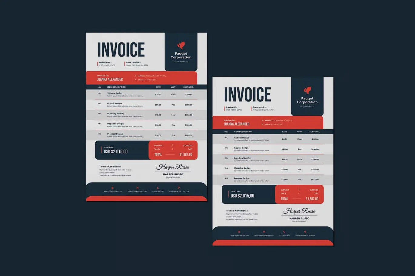 Invoice Design temp-06