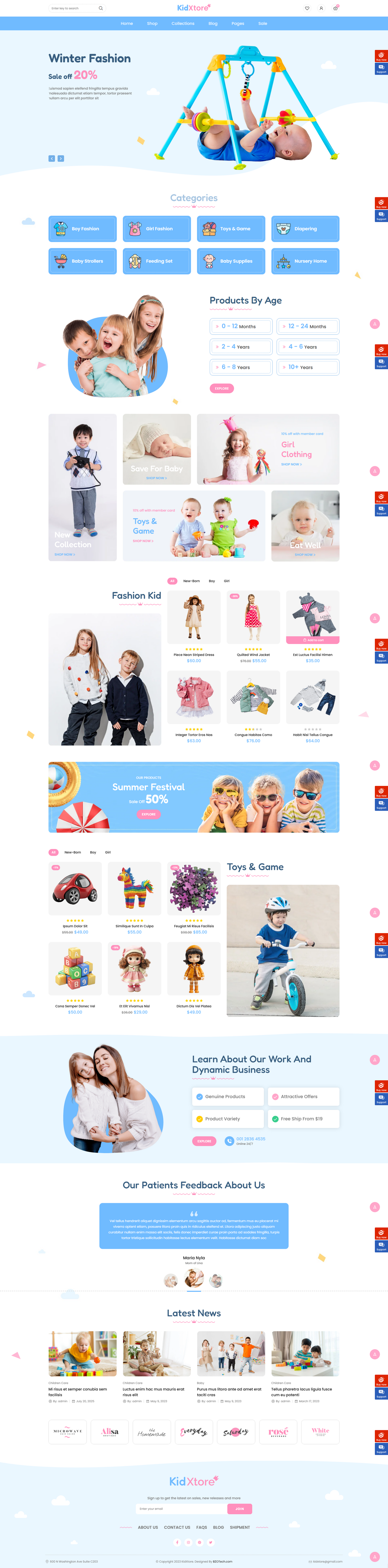 KidXtore - Baby Shop & Kids Store