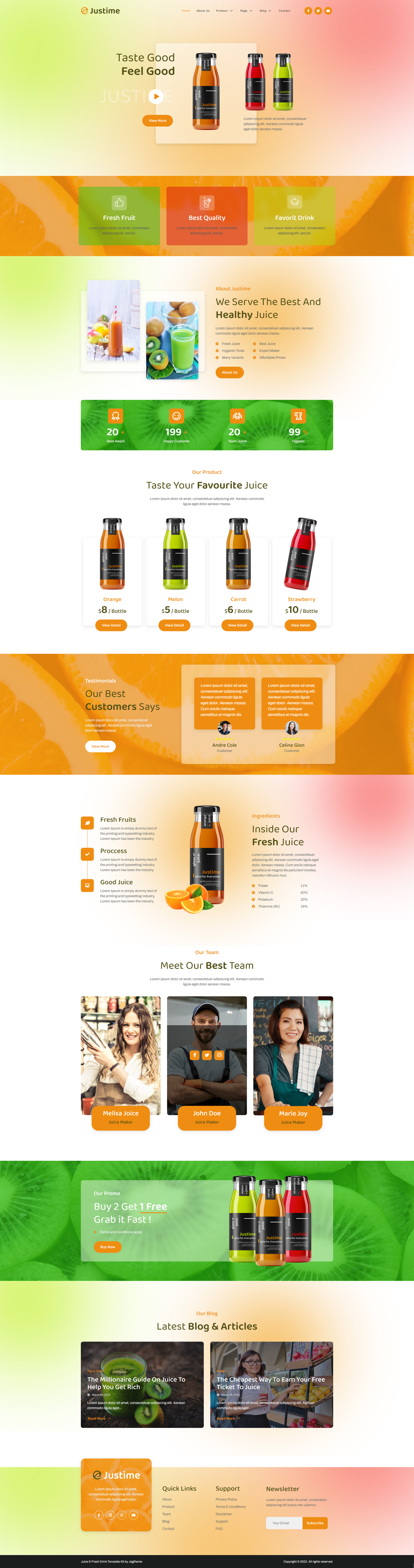 Justime – Juice Bar, Smoothie & Organic Food