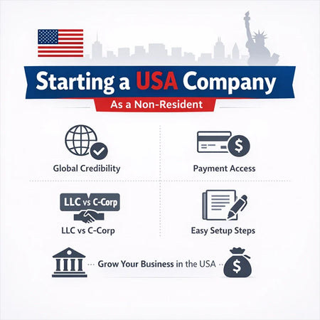 The Complete Guide to Starting a USA Company as a Non-Resident