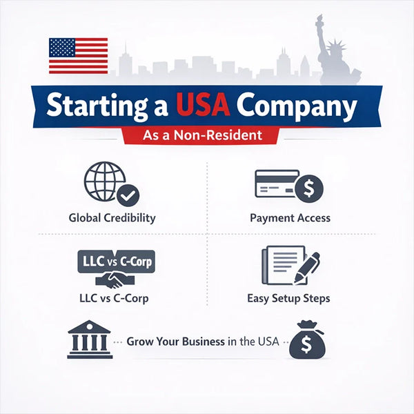 The Complete Guide to Starting a USA Company as a Non-Resident