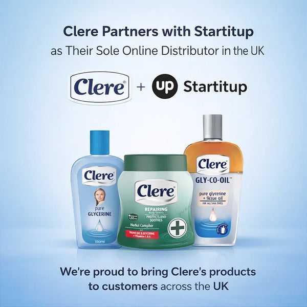 Clere Partners With Startitup as Their Sole Online Distributor in the UK