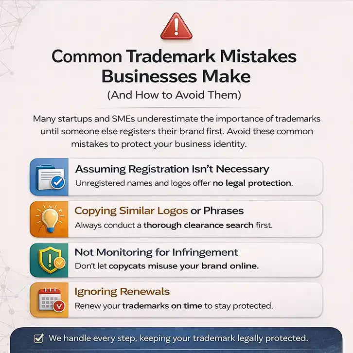 Common Trademark Mistakes Businesses Make (And How to Avoid Them)