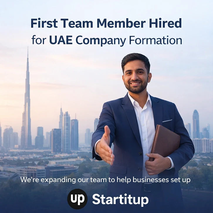 First Team Member Hired for UAE Company Formation