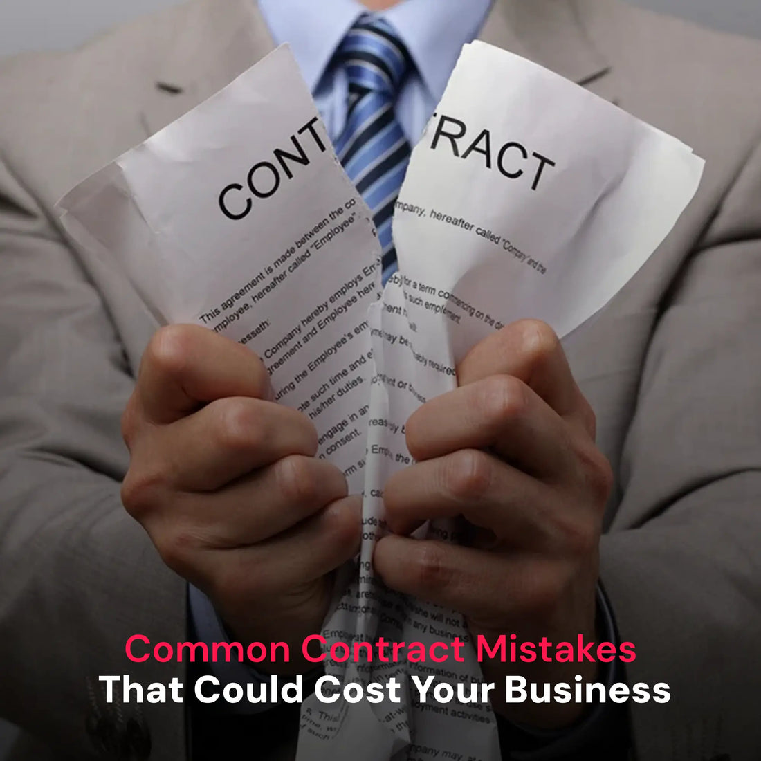 Common Contract Mistakes That Could Cost Your Business
