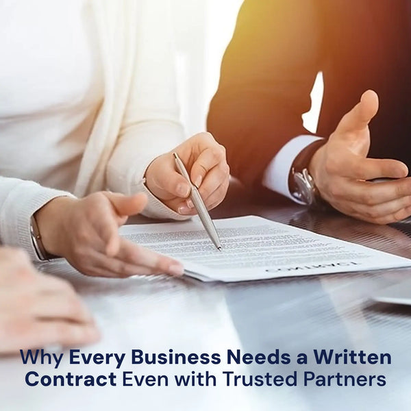 Why Every Business Needs a Written Contract Even with Trusted Partners