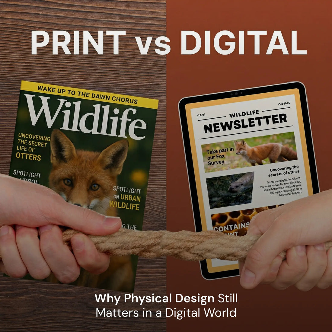 The Art of Print: Why Physical Design Still Matters in a Digital World