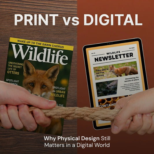 The Art of Print: Why Physical Design Still Matters in a Digital World