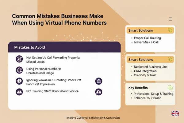 Common Mistakes Businesses Make When Using Virtual Phone Numbers