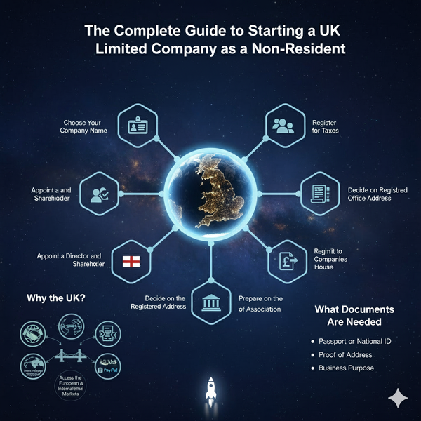 The Complete Guide to Starting a UK Limited Company as a Non-Resident