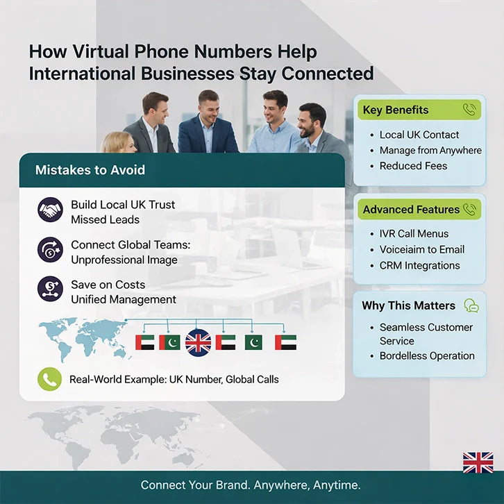 How Virtual Phone Numbers Help International Businesses Stay Connected