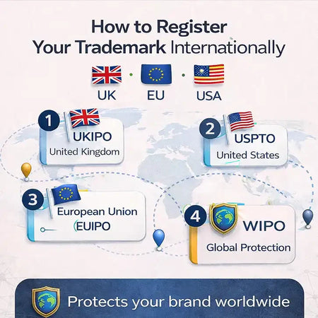 How to Register Your Trademark Internationally: UK, EU, and USA Explained