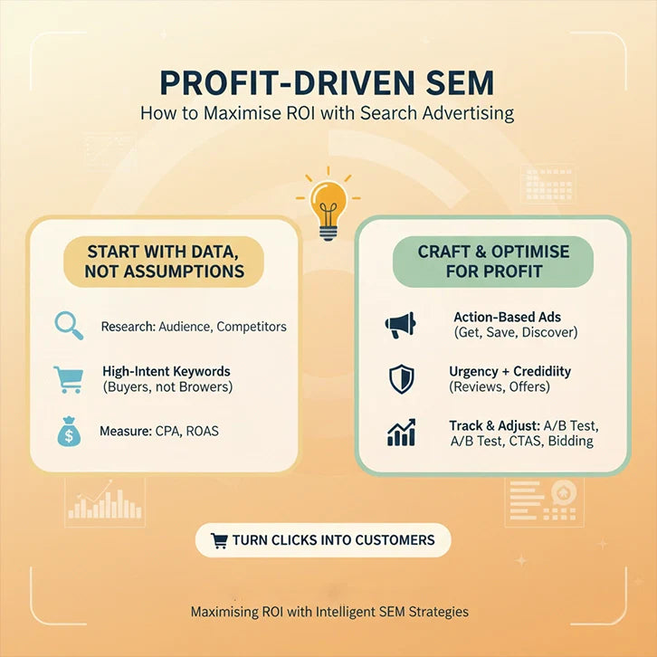 Profit-Driven SEM: How to Maximise ROI with Search Advertising