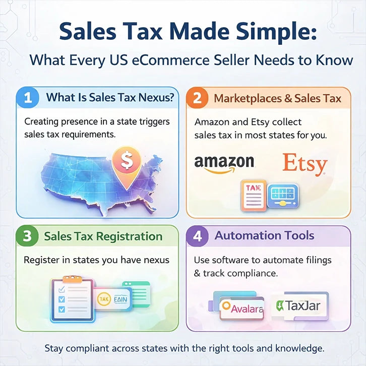 Sales Tax Made Simple: What Every US eCommerce Seller Needs to Know