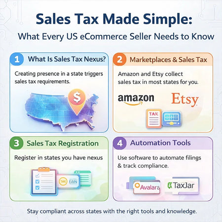 Sales Tax Made Simple: What Every US eCommerce Seller Needs to Know