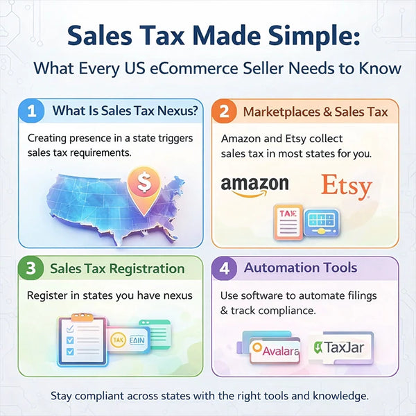 Sales Tax Made Simple: What Every US eCommerce Seller Needs to Know