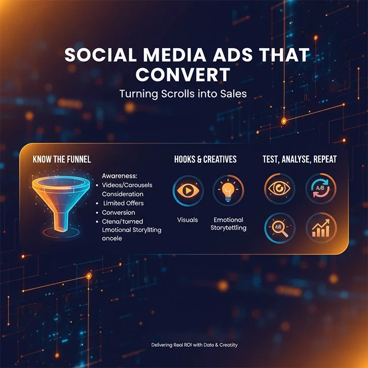 Social Media Ads That Convert: Turning Scrolls into Sales