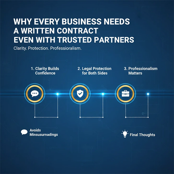 Why Every Business Needs a Written Contract Even with Trusted Partners