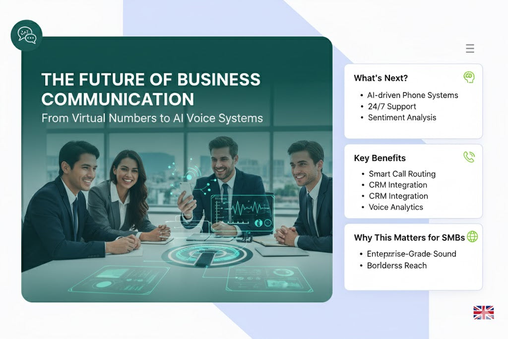 The Future of Business Communication: From Virtual Numbers to AI Voice Systems