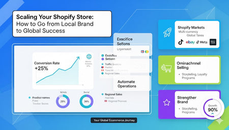 Scaling Your Shopify Store: How to Go from Local Brand to Global Success