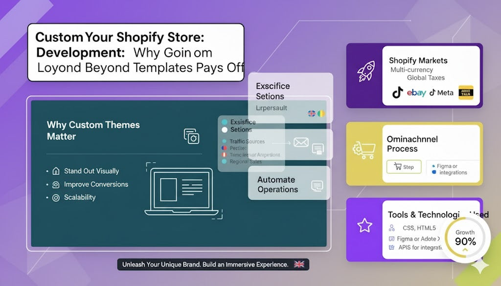 Custom Shopify Theme Development: Why Going Beyond Templates Pays Off