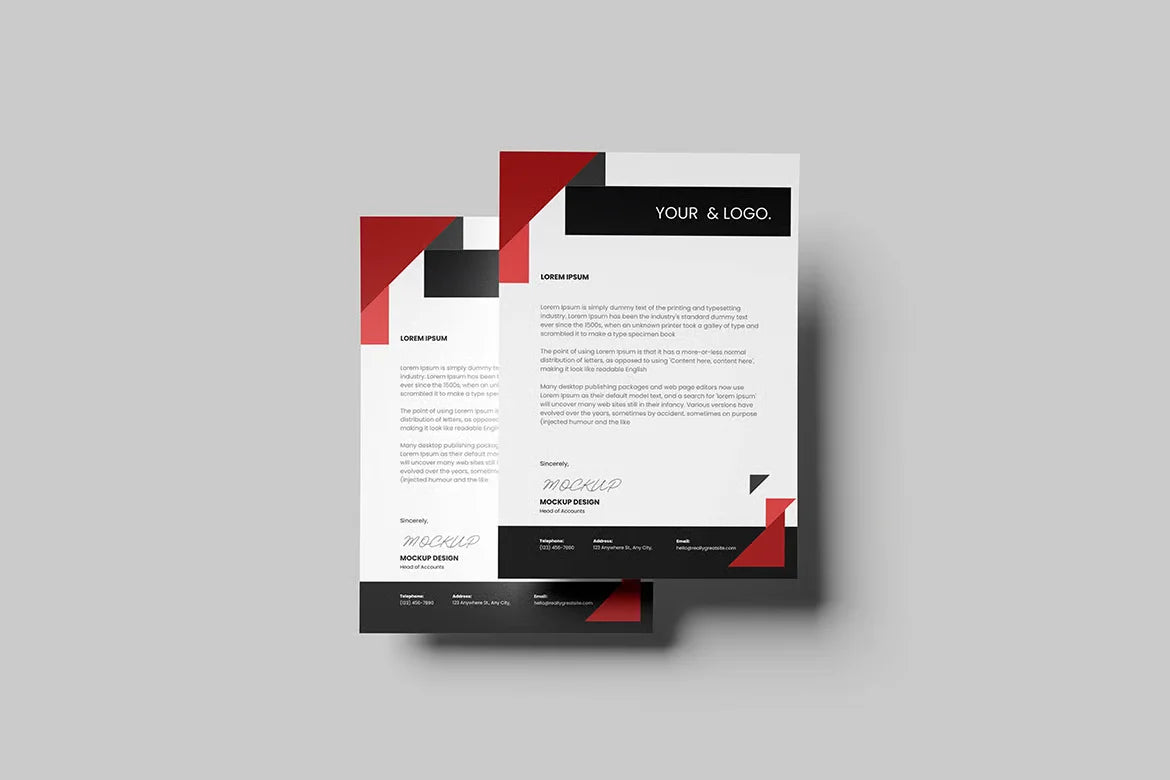Letterhead Design temp-06