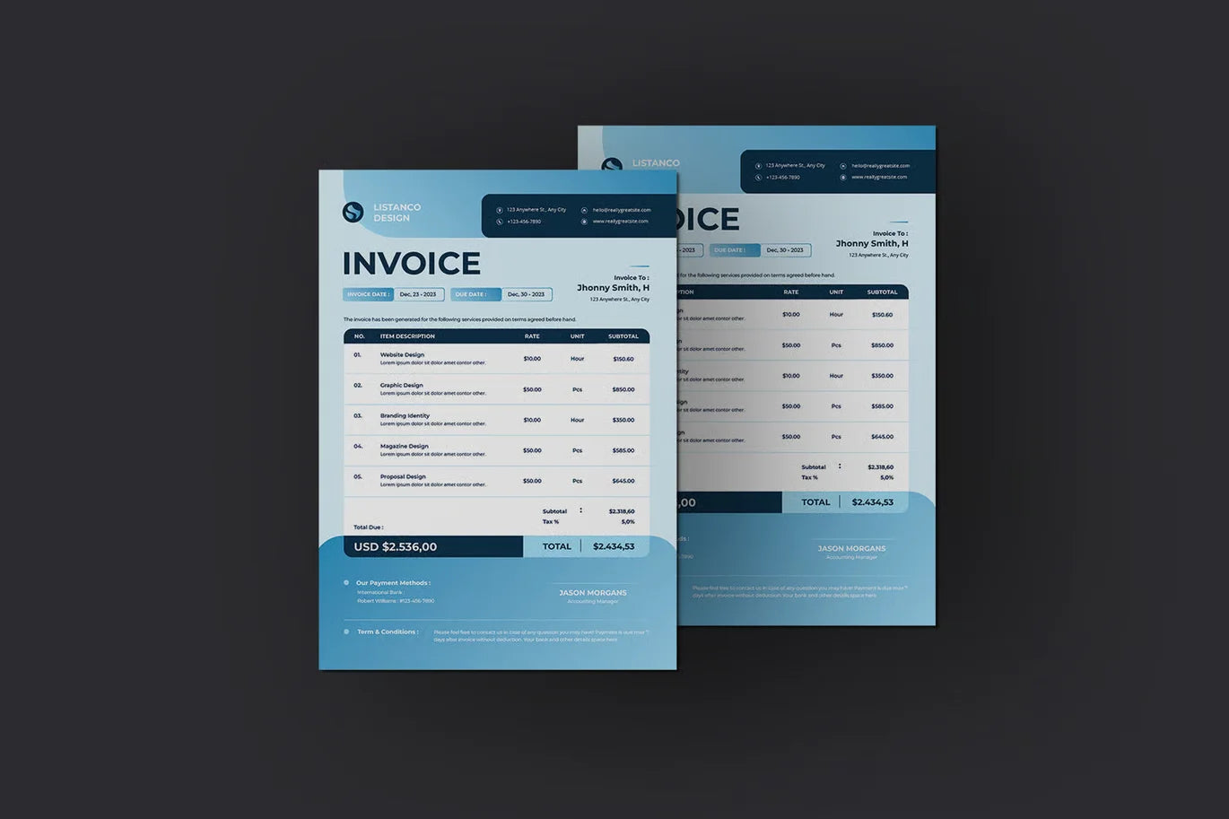 Invoice Design temp-07