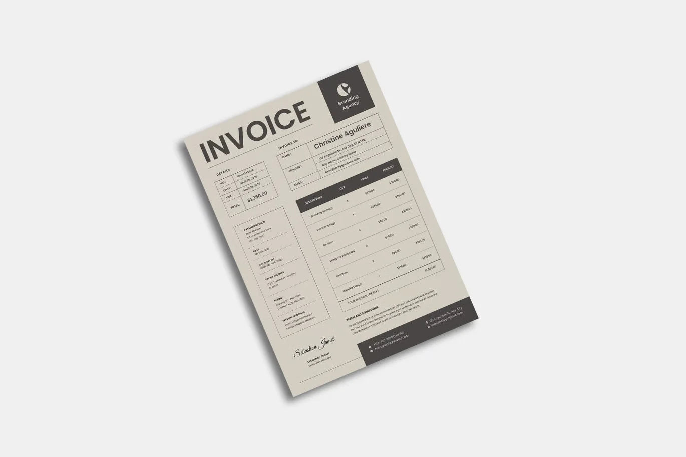 Invoice Design temp-05