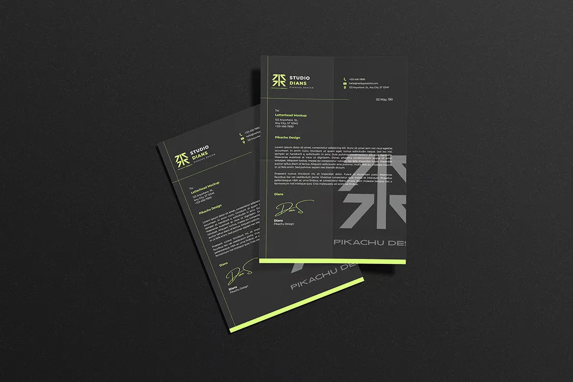 Letterhead Design temp-01
