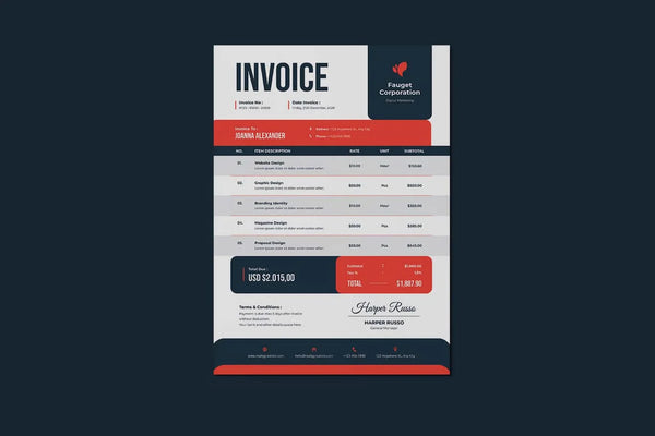 Invoice Design temp-06