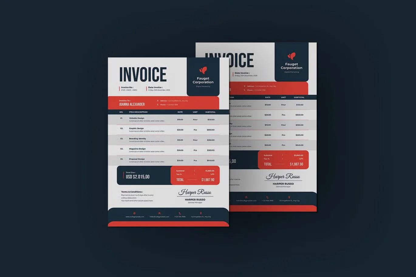 Invoice Design temp-06