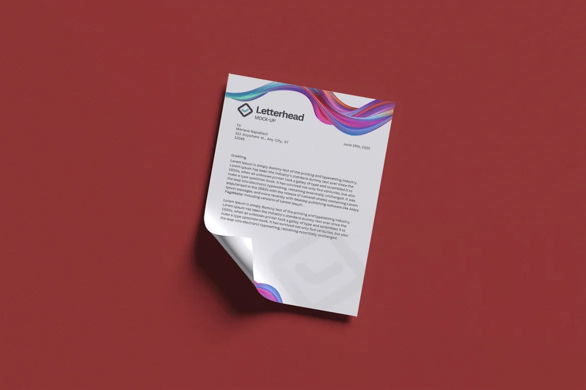 Letterhead Design temp-08