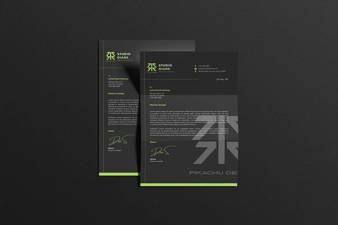 Letterhead Design temp-01