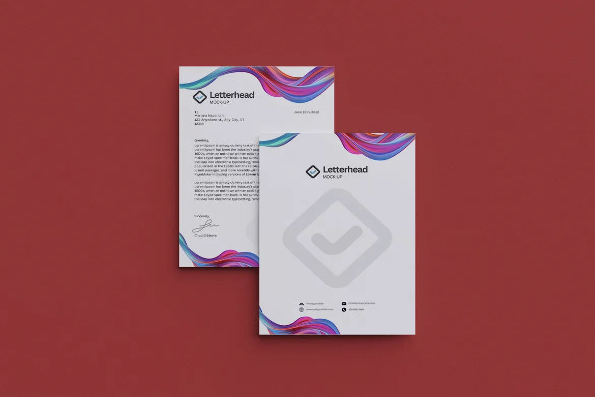 Letterhead Design temp-08