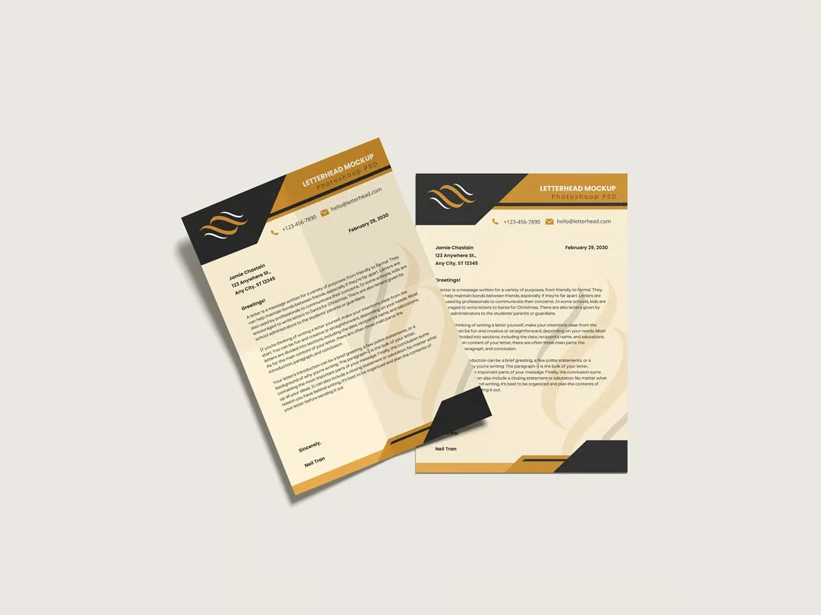 Letterhead Design temp-11