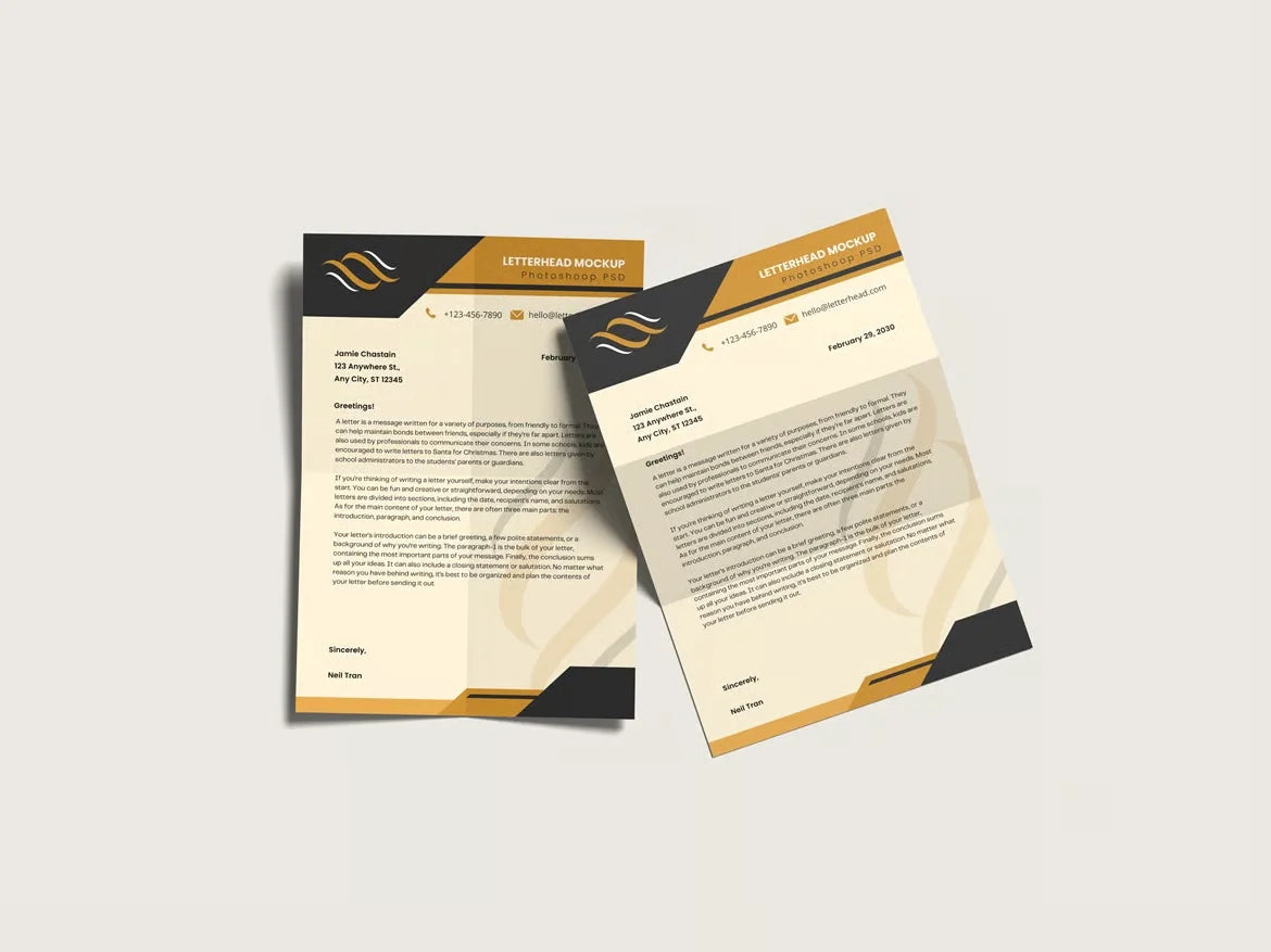 Letterhead Design temp-11
