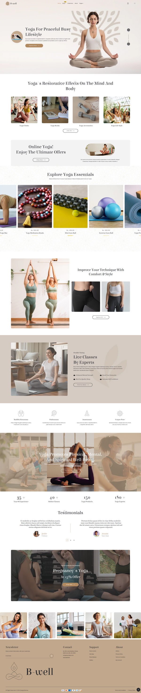 BeWell - Meditation & Yoga Store