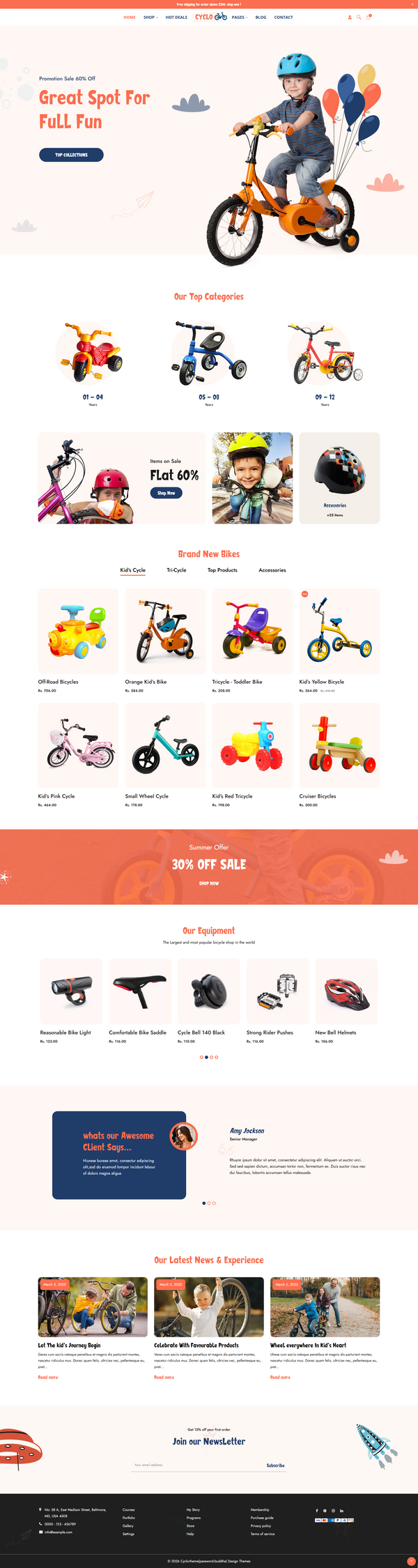 Cyclo - Bicycle Store