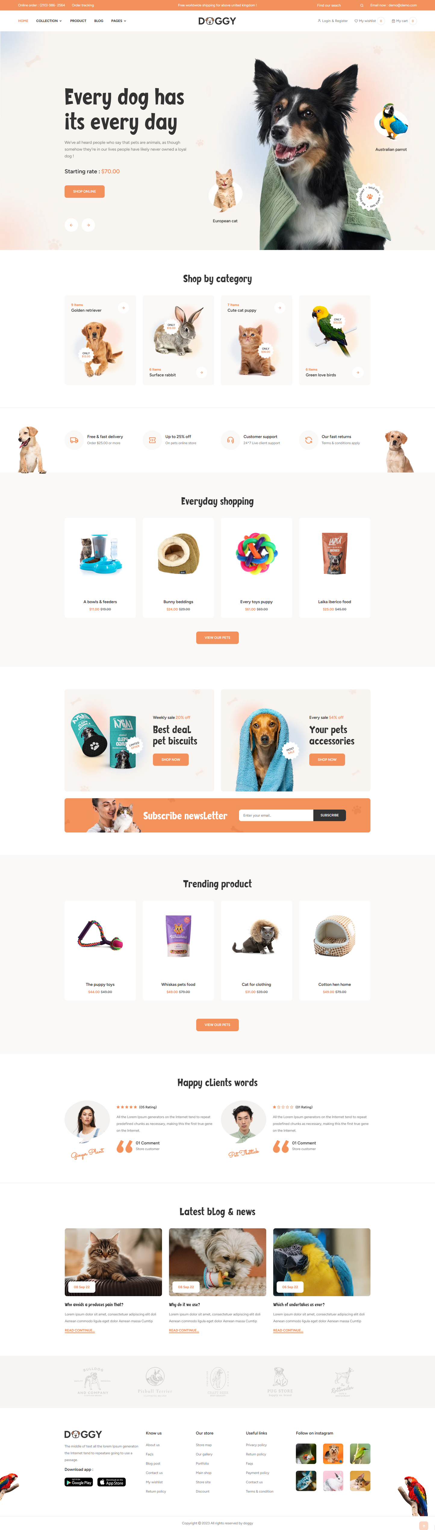 Doggy - Pets & Animals