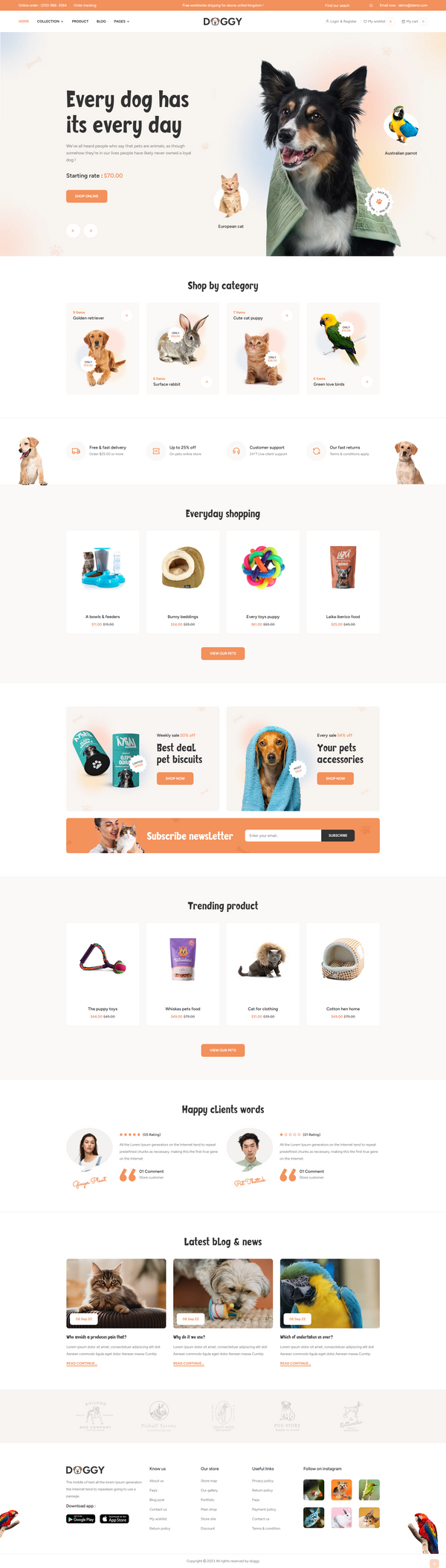 Doggy - Pets & Animals