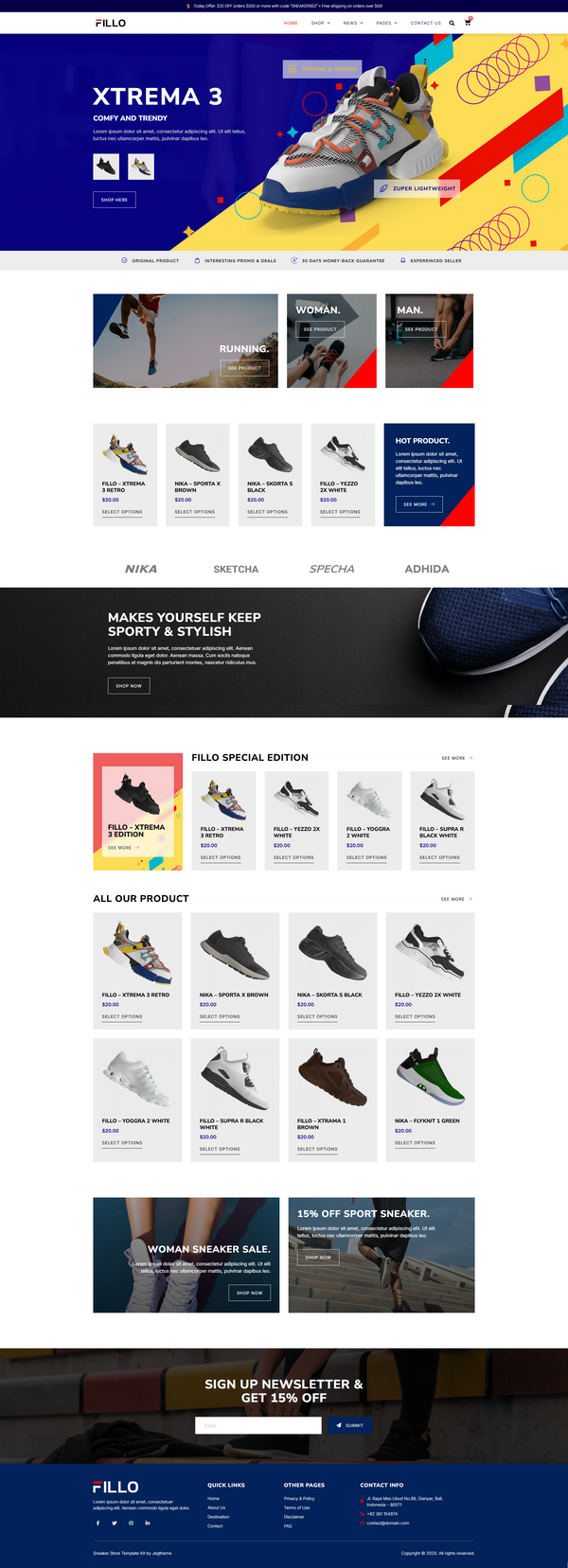 Fillo – Shoes & Sneakers Store