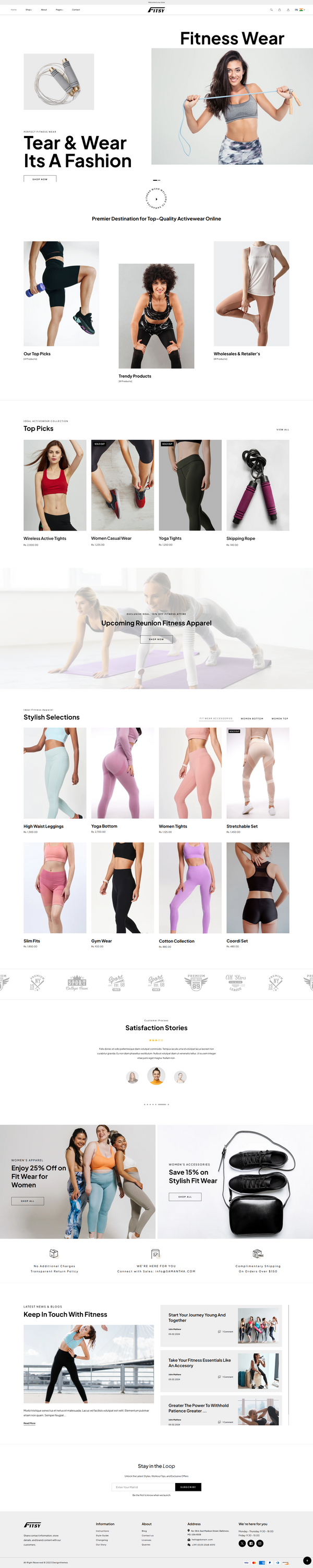 Fitsy - Sports Clothing