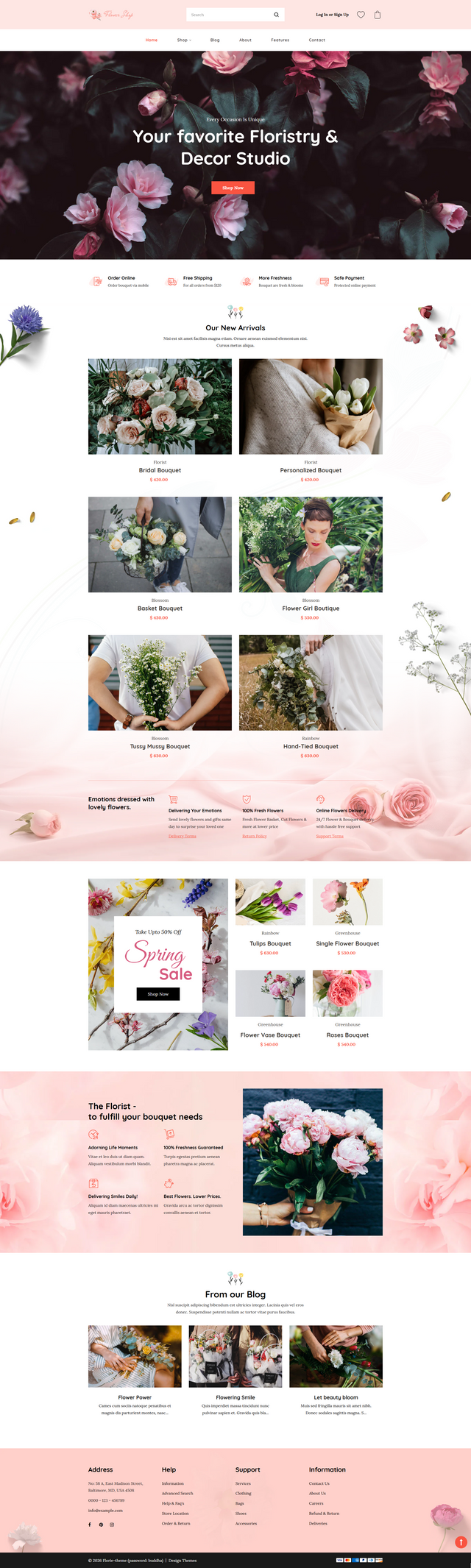Florie - Flower Shop